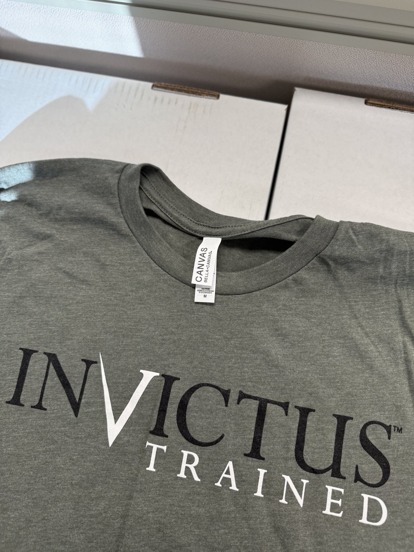 Trained. Invictus CrossFit T-Shirt | Unisex | Men’s | Women’s | Invictus Washington DC